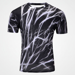 T-shirts à manches courtes Impression par sublimation Vêtements Hommes T-shirts de haute qualité à la mode pour hommes - Product Image 1