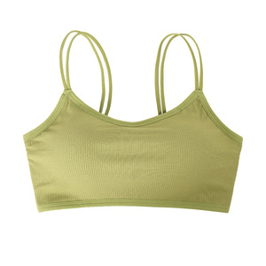 <span class=keywords><strong>Bralette</strong></span> sexy con schiena scoperta e allacciatura all'americana, con imbottitura integrata, senza ferretto, push-up, top a canotta per donna, per seno piccolo, Nero Bianco Grigio S-XL - Product Image 5