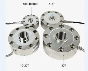 1T 2T 3T 5T 10T 20T 30T 50T 100T force compression sensor load cell DYLF102 flat compression digital spoke type strain gauge