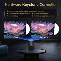 Projecteur laser JUNUO avec logo personnalisé, nouveau TURN1, ultra courte focale, 4K, home cinéma, vidéo, projecteur intelligent, 4k Proyector, mini projecteur