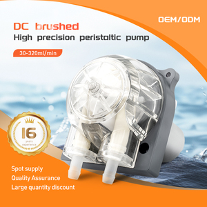 Lefoo pompa ukur peristaltik 303DB, pompa minuman dosis minyak peristaltik aliran tinggi 12/24V kebisingan rendah, pompa pengukuran peristaltik tahan lama - Product Image 4