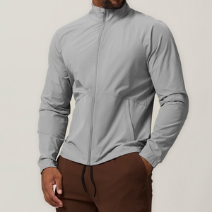 Chaqueta Cortavientos Delgada con Logotipo Personalizado, Nuevo Diseño de Primavera, Chaqueta Deportiva Personalizada para Hombre, Chaqueta de Hombre con Cremallera Completa - Product Image 2