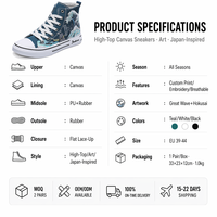 Zapatillas de Lona Personalizadas OEM para Hombre, Estilo Casual con Cordones, Bordado e Impresión, Suela de Goma para Todas las Temporadas, Fábrica China