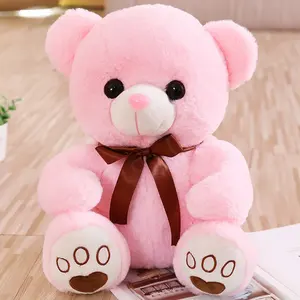 Teddy Bear Plush Toy Doll Children Love Teddy Bear Valentine's Day Music Light-emitting Hug Heart Bear Kids Gift