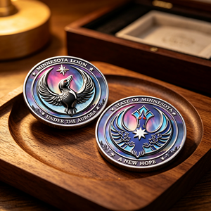 Moneda Conmemorativa con Diseño de Águila en Relieve 3D - Product Image 5