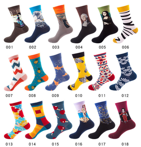 Calcetines personalizados de algodón para hombre, Calcetines Locos de dibujos animados para hombre, coloridos - Product Image 1