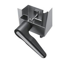 Poignée de porte à compression moderne en acier inoxydable pour chambre froide, four combiné, congélateur et loquet d'armoire de cuisine
