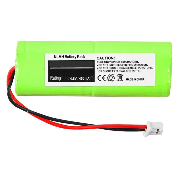 4.8V 400mAh AA Ni-MH Rechargeable Battery Pack Nickel Metal Hydride Eco-friendly for Flashlight Consumer Electronics & Toys