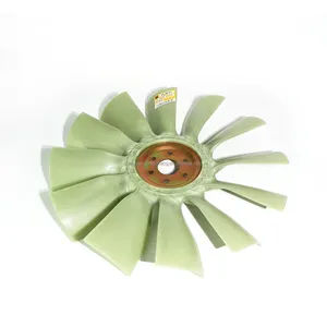 High quality Diesel Engine Fan Cooling Radiator Fan Blade With 12 Fan Blades for 4D102 Engine PC120-6 Excavator