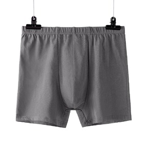 Più L-8XL da uomo biancheria intima uomo Boxer tinta unita mutandine da uomo mutandine da uomo traspirante <span class=keywords><strong>intimo</strong></span> Boxer di grandi dimensioni - Product Image 3
