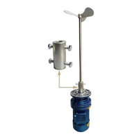 Mélangeur Industriel pour Peintures Liquides, Agitateur Inox, Cuve Mélangeuse Industrielle pour Savon Liquide