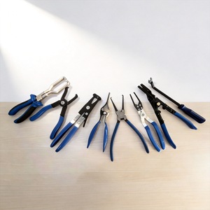 Automotive <b>Repair</b> Pliers 8 Piece Set High Carbon Steel Soft Case <b>Car</b> Maintenance Tool Kit - Product Image 4