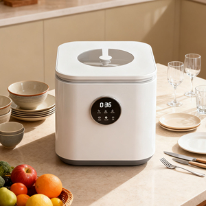 Lavavajillas Blanco Mini de Fábrica China, Lavadora Pequeña de 800W, Lavavajillas de Sobremesa al por Mayor NHD01011 - Product Image 1