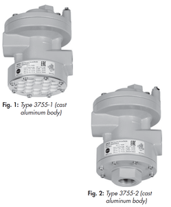 Válvula de Control con Posicionador de Válvula Samson 3755, Amplificador de Volumen Neumático, Posicionador Digital - Product Image 3