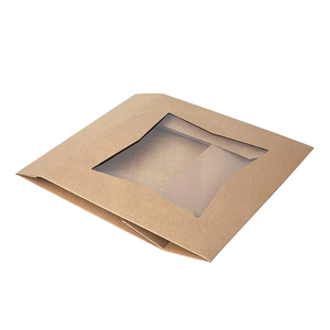 Cửa sổ bật lên tự động xử lý cửa sổ hộp chăn thả Kraft 225x225x60mm dễ dàng lắp ráp tùy chỉnh cửa sổ bật lên hộp bánh - Product Image 2