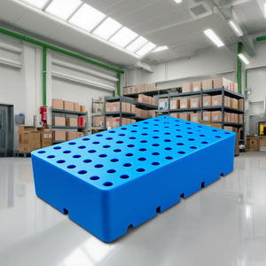 Toka bağlantı tasarımı ile küçük boyutlu plastik tepsi, ev kullanımı, depo ve süpermarket için uygun 600*400*100mm - Product Image 2