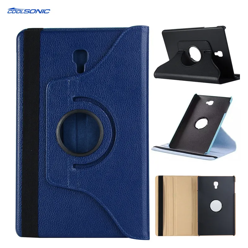 360 Degrees Rotating For lpad Rugged Case Tablet Leather Case For samsung Galaxy Tab 9.7 Inch T820 T825 T810 T815