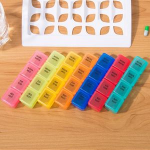 Organizador Semanal Libre de BPA, Estuche Portátil para Pastillas 4 Veces al Día, Caja de Almacenamiento de Medicamentos Mensual - Product Image 3