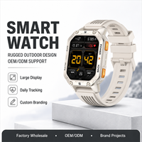 Reloj Inteligente GPS Personalizado a Precio de Fábrica, Pantalla AMOLED de 1.96 Pulgadas, Resistente al Agua 3ATM, Brújula, Barómetro, Llamadas, Reloj Deportivo para Exteriores