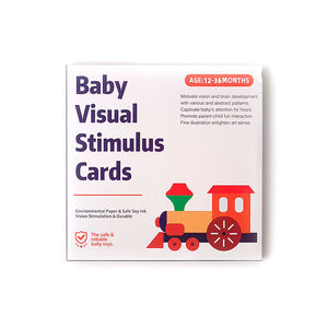 दृष्टि ट्रिगर कार्ड पूर्ण रंग मुद्रण संवेदी खिलौना रंगीन दृश्य उत्तेजना शैक्षिक फ्लैशकार्ड सीखने - Product Image 2