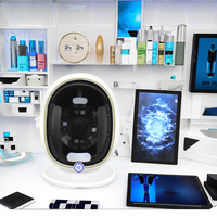 Hot Sale AI Magic Mirror Eight-Spectrum Intelligent Skin Analyzer facial data detection and skin management analysis