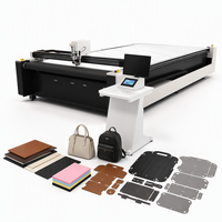 Cutter oscillant haute précision pour formes complexes, détails de rayons, sacs à main, sacs à dos, valises, cuir, PU, panneaux en mousse EVA