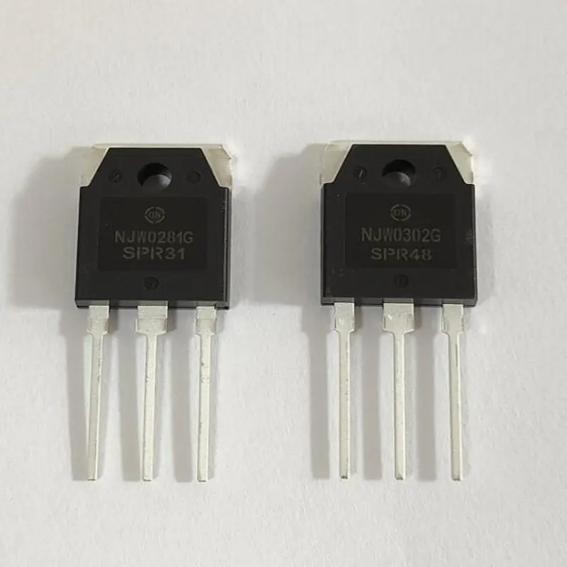 Orijinal yeni orijinal entegre devre IC elektronik bileşenler NJW0281G/NJW0302G TO-3P JSMC