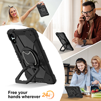 Funda Protectora Resistente de Silicona para Tablet Xiaomi Redmi Pad Pro 12.1 Pulgadas POCO Pad 12.1 Pulgadas 2024 con Correa de Mano
