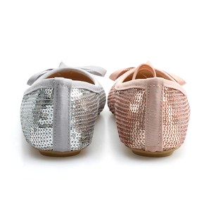 2022 <span class=keywords><strong>scarpe</strong></span> da balletto carine elastiche con paillettes piatte per ragazze più vendute - Product Image 3