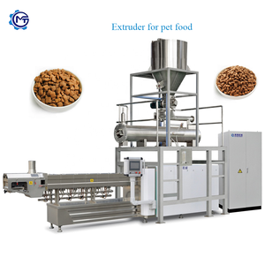 Extrusora Automática de Alimentos para Perros 2026, Línea de Procesamiento de Alimentos Secos para Mascotas con Motor y PLC, Acero Inoxidable 304, Capacidad de 1000 kg/h - Product Image 2