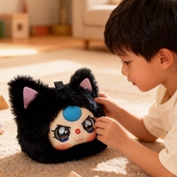 Boneka Interaktif AI Pintar 2026 Model Besar Terhubung WIFI dengan Bahan Bulu Pendek