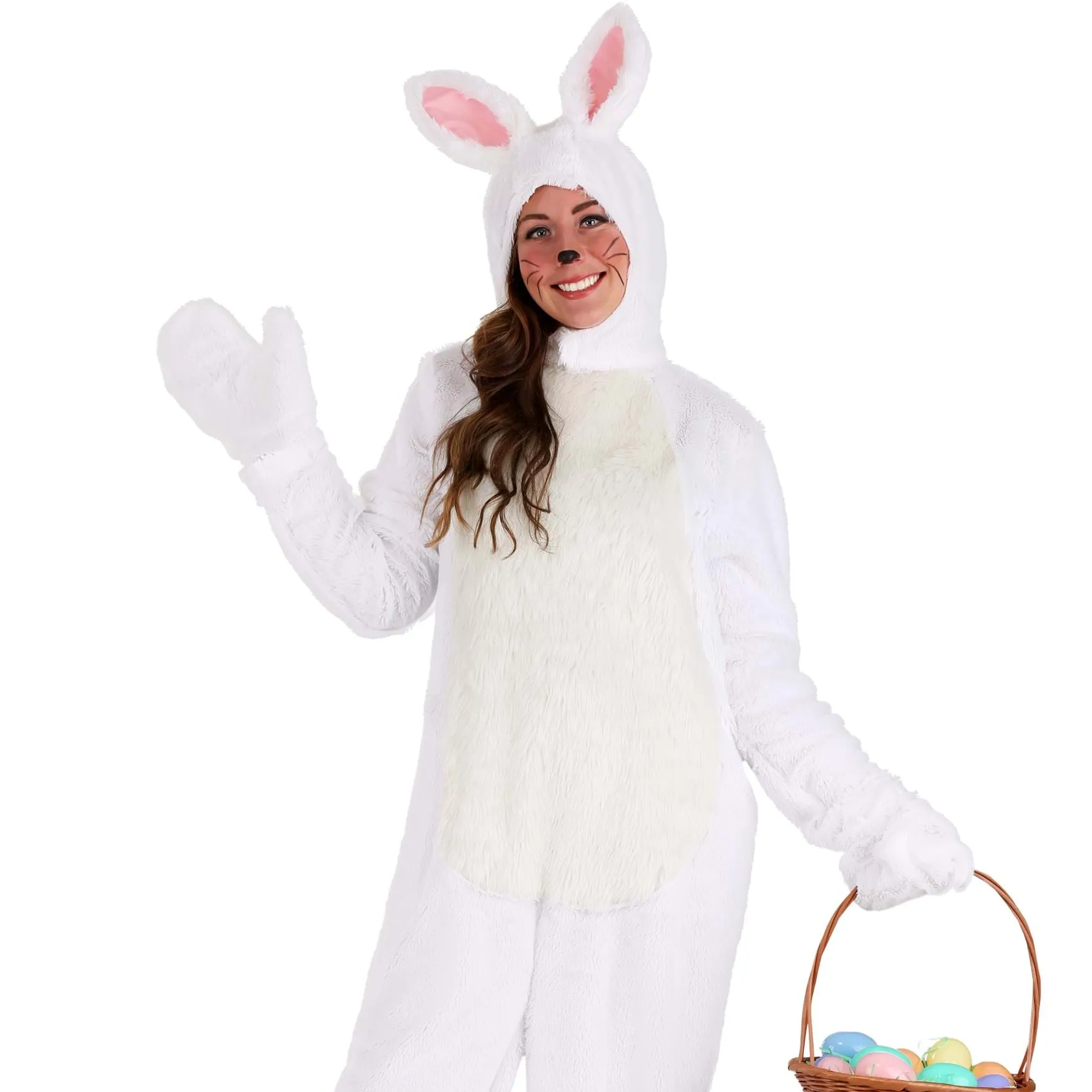 Adult White Rabbit Costume Cosplay Costume Stage Costume