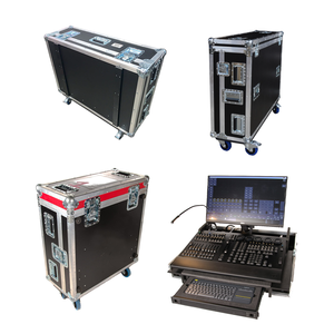 Kkmark מותאם אישית מותאם אישית טיסה כביש מקרה עם גלגלים למשוך החוצה ידית מקלדת עבור GrandMA3 על מחשב פיקוד כנף ותצוגה - Product Image 1