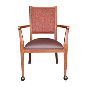 America Senior Living Chair Sanatorium à cadre <span class=keywords><strong>en</strong></span> aluminium <span class=keywords><strong>Fauteuil</strong></span> de restaurant à dossier haut avec roues - Product Image 2