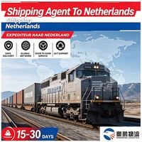 Transport ferroviaire de marchandises DDP vers l'aéroport d'Amsterdam Schiphol aux Pays-Bas, services de dédouanement
