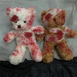 Osos de Peluche de Halloween, Juguetes de Peluche Góticos, Espeluznantes y Sangrientos, Osos de Peluche Lesionados para Halloween - Product Image 6