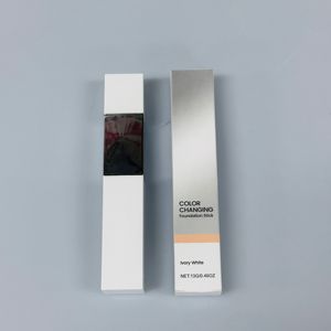 Stick de fond de teint personnalisé avec logo, longue tenue, changeant de couleur, stick correcteur 2-en-1 avec pinceau - Product Image 5
