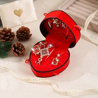 Nouvel ensemble tendance montre, collier, boucles d'oreilles et bague en alliage pour femme - Bestseller transfrontalier pour la Saint-Valentin