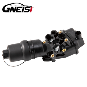 Support de filtre à huile compatible avec <span class=keywords><strong>Audi</strong></span> <span class=keywords><strong>A6</strong></span> S6 A4 S4 A3 S3 TT Volkswagen EOS Passat Golf Altea 2004-2010 06F115397F 06F115397H - Product Image 1