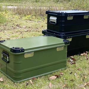 Необходимый алюминиевый ящик для хранения для самостоятельного вождения, негабаритный металлический ящик для хранения для кемпинга, Заводская поставка - Product Image 4