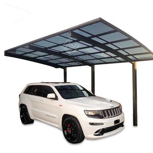 Haute neige/pluie charge garage En <span class=keywords><strong>Aluminium</strong></span> Pare-Soleil Abri pour Parc De Haute Qualité Facile BRICOLAGE Élégant En <span class=keywords><strong>Aluminium</strong></span>/PC Solide maison <span class=keywords><strong>Voiture</strong></span> port - Product Image 3