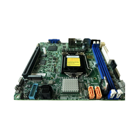 SUPERMICRO-Processeur Intel Pentium Mini-ITX 10ème génération X12STL-IF prise en charge prise unique H5 (LGA-1200)