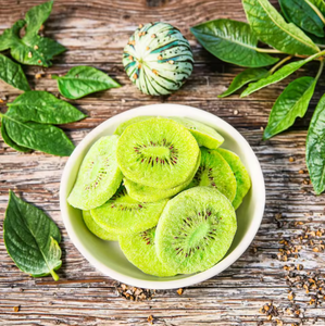 Rebanadas de kiwi liofilizadas de grado superior, venta al por mayor de aperitivos de frutas y verduras - Product Image 3