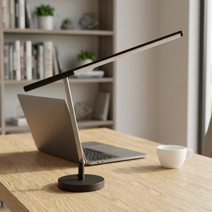 Lámpara de Escritorio LED Minimalista, Flexible, Simple y Ajustable T1615, Control por Sensor, Regulable, Metálica, para Sala de Estar, ODM OEM Experimentada - Product Image 5