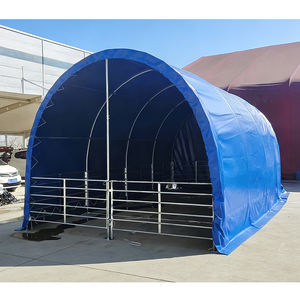 Tente préfabriquée pour bétail à installation rapide, résistante aux UV, pour l'ombrage des animaux en pâturage estival - Product Image 6