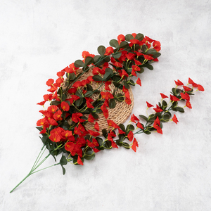 Fleurs artificielles Gaomi Small Morning Glory pour la décoration de clôtures de cour, les accents d'allée de mariage, les vitrines de magasin, longues fleurs en soie - Product Image 3