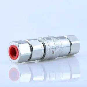 ISO16028 1"inch Carbon Steel Hydraulic Quick Release Coupler Fast Connector Coupling