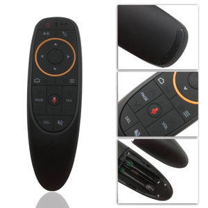 Télécommande G10 pour Android TV Box T9 H96 <span class=keywords><strong>Max</strong></span> <span class=keywords><strong>X96</strong></span> X88, télécommande vocale Air Mouse 2.4G - Product Image 3