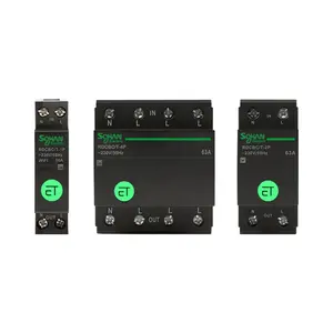 SOHAN Smart Circuit Breaker tuya 1p black wifi circuit breaker