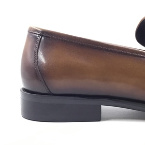 Mocassins en cuir véritable pour homme Dreamy Stark - Chaussures décontractées et habillées pour le bureau, les affaires, les mariages, marron, automne-hiver - Product Image 5